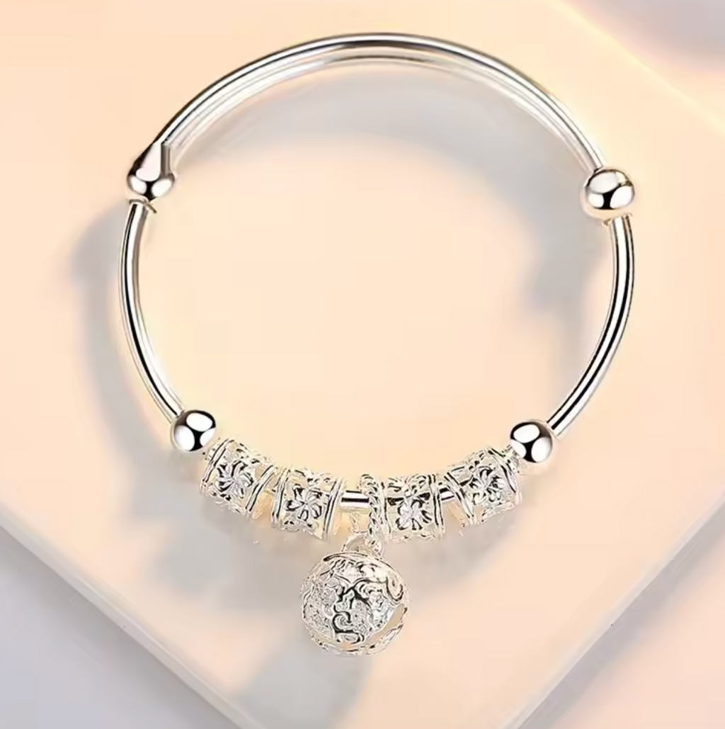 Women Jewelry Gift Charm Artificial Stone Bangle