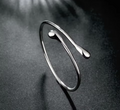 925 Sterling Silver Water Drop Bracelet for Women